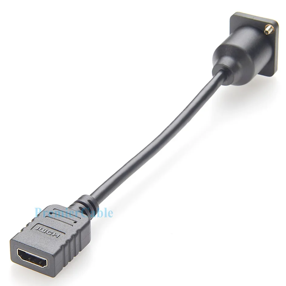 HDMI 1.4 Panel-Mount Extension Cable 20cm 3 HDMI 1.4 Panel-Mount Extension Cable 20cm - Image 3