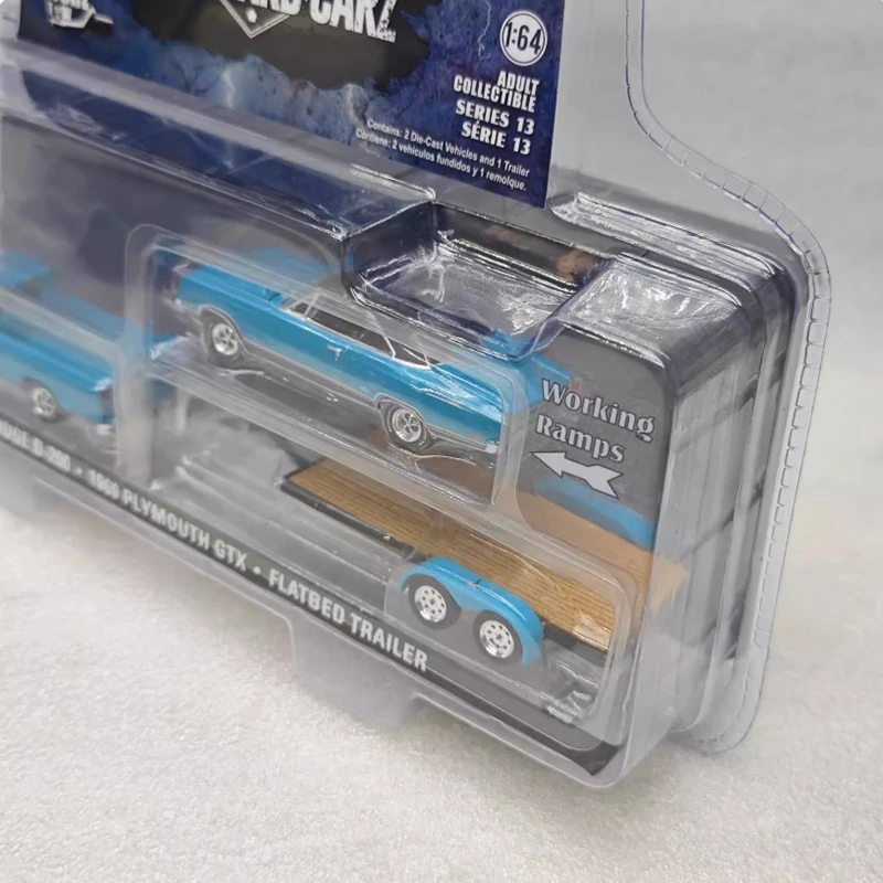 1/64 Scale Diecast Truck and Trailer Set 6 1/64 Scale Diecast Truck and Trailer Set - Image 6