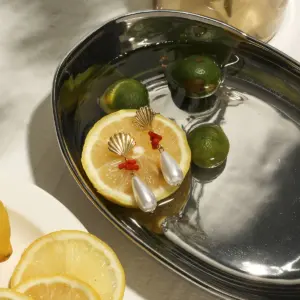 Stainless Steel Shell-Inspired Earrings 10 Sd1a059870000477a8c8e09963ce06eb8F