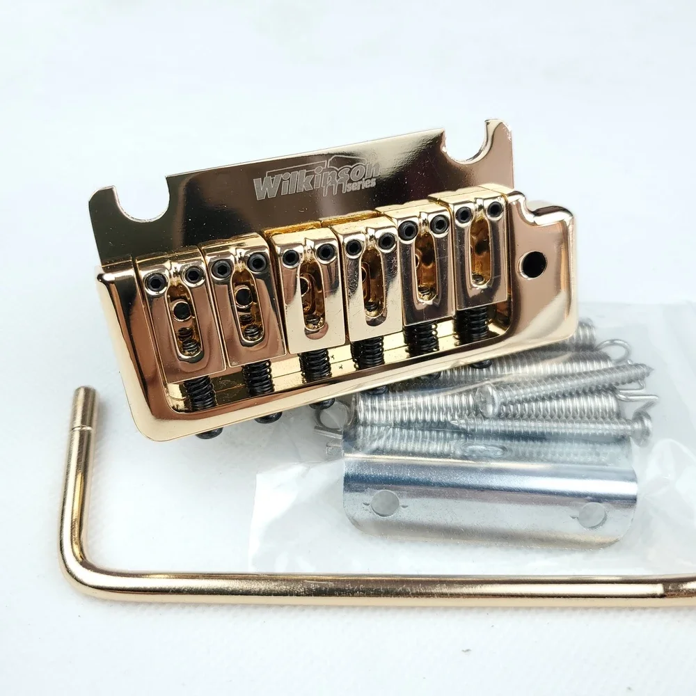 Wilkinson Gold Double Swing Tremolo Bridge for WOV08 5 Wilkinson Gold Double Swing Tremolo Bridge for WOV08 - Image 5