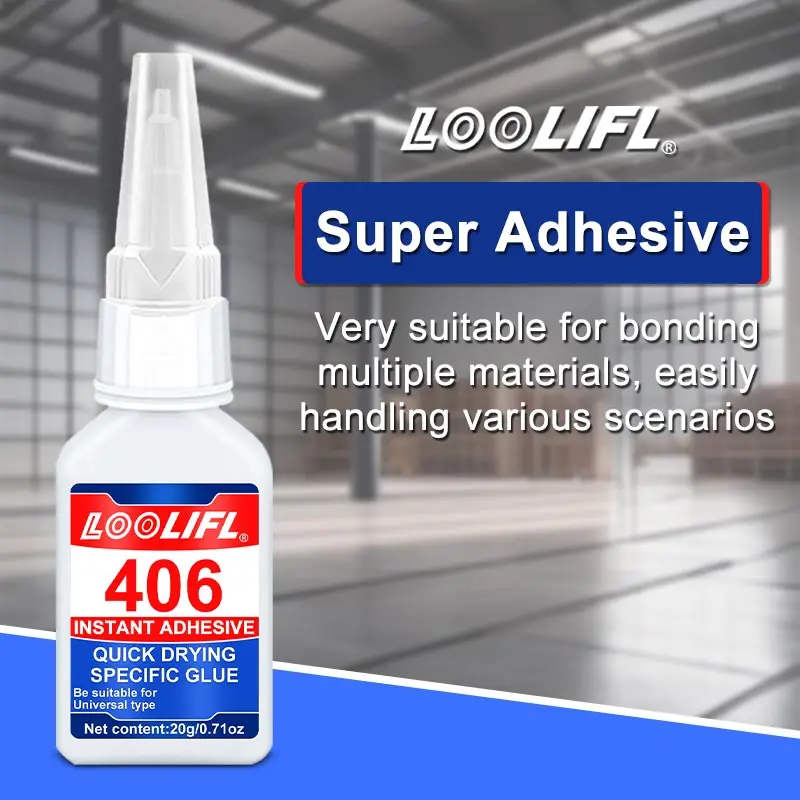 LOOLIFL 406 Super Adhesive 25ml Cyanoacrylate 3 LOOLIFL 406 Super Adhesive 25ml Cyanoacrylate - Image 3