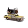 Weathered Miniature Mercedes-Benz W123 Model