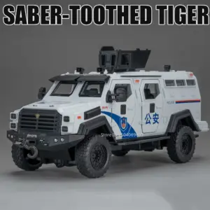 1:32 Saber-Toothed Tiger Police Car Model 18 Sd1d798a658d14a5eb9e6caa269394ecdf