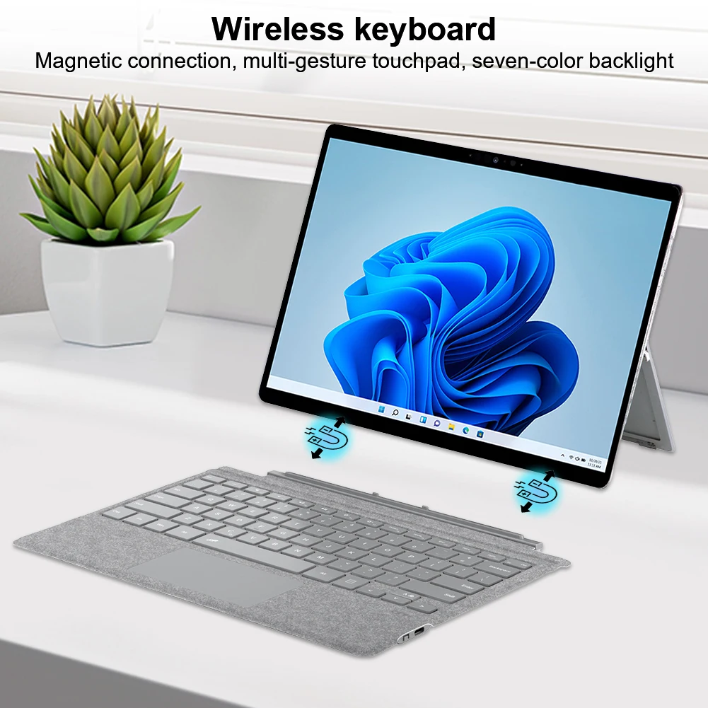 Wireless Bluetooth Keyboard for Surface Pro 5 Wireless Bluetooth Keyboard for Surface Pro - Image 5