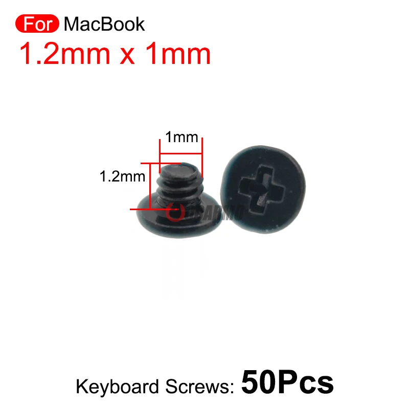 MacBook Keyboard Repair Screws Set 50 Stainless Steel 2 MacBook Keyboard Repair Screws Set 50 Stainless Steel - Image 2