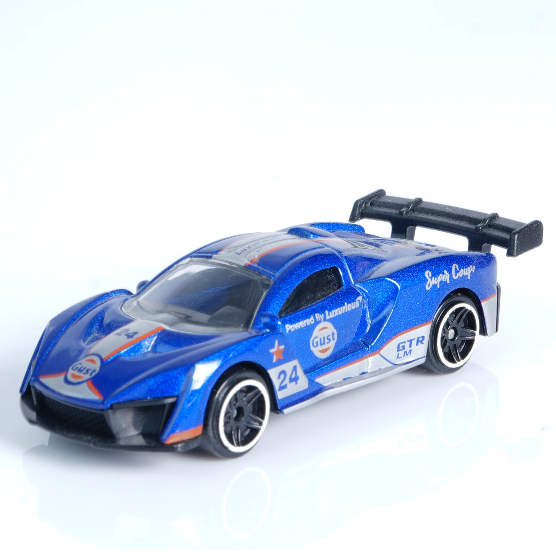 Blue Shark-Inspired Die-Cast Racing Car 1:64 Scale 7 Blue Shark-Inspired Die-Cast Racing Car 1:64 Scale - Image 7