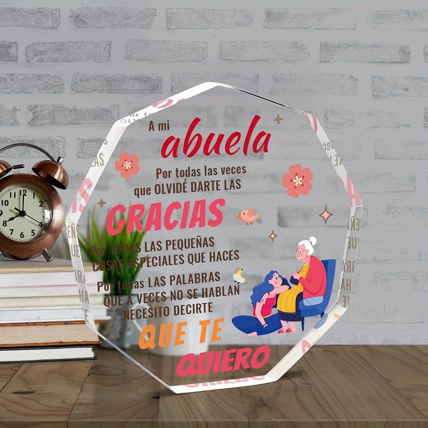 Personalized Grandma Gift Acrylic Plaque 4 Personalized Grandma Gift Acrylic Plaque - Image 4