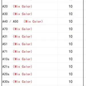 Samsung Compatible Power and Side Button Set (50 pcs) 9 Sd224c00dc52441efaaefbccec36548e4h