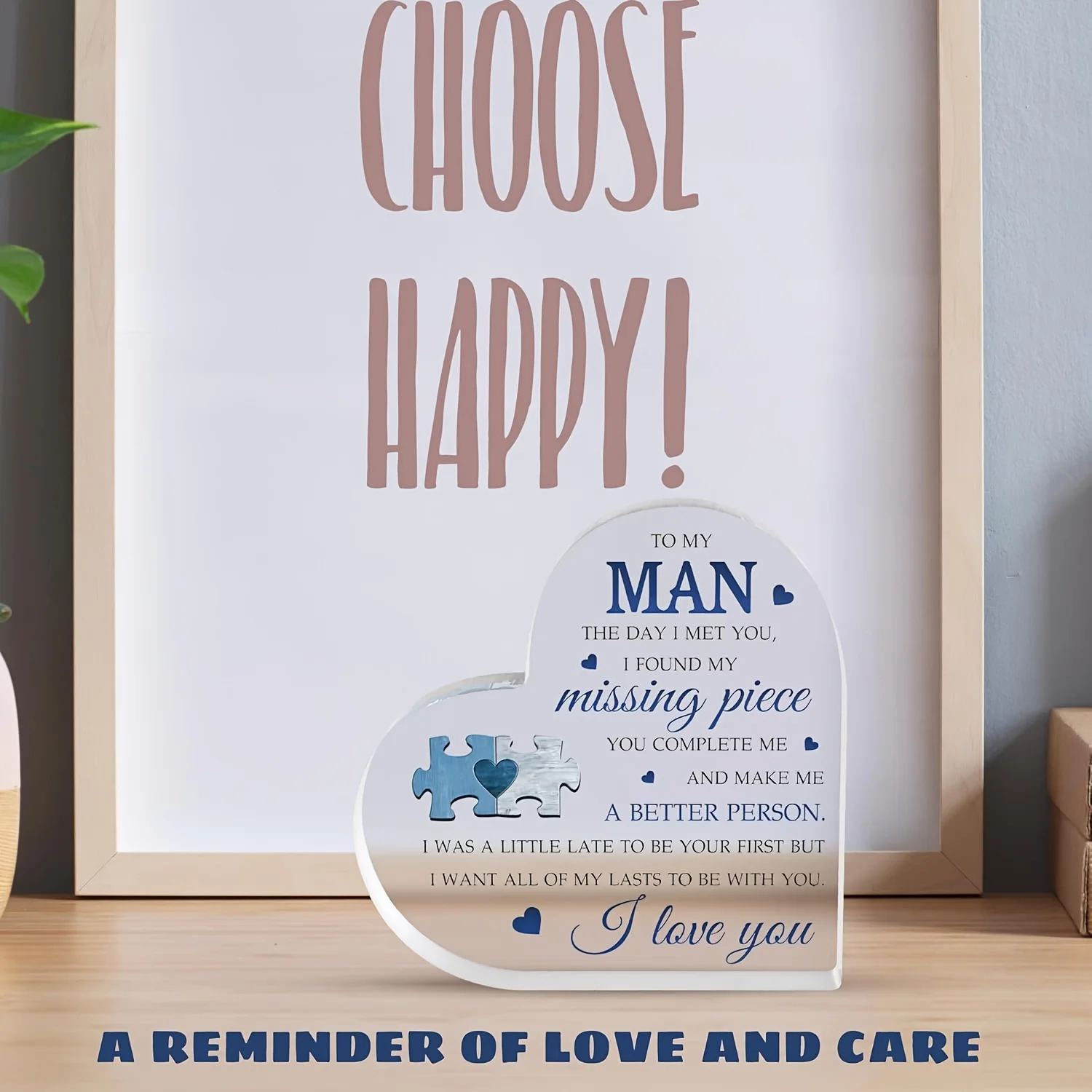 Romantic Heart Sign for Him 2 Romantic Heart Sign for Him - Image 2