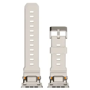 Titanium Orange Silicone Strap for Apple Watch 16 Sd2342c8835e145f7b8a602721e077ec6D