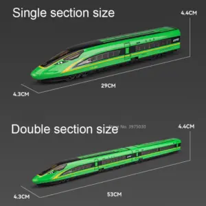 1:87 Scale High-Speed Railway Alloy Model 15 Sd23f11ae22244f5da81a93f1948e4cf5b