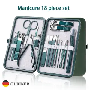 Dark Teal Professional Nail Care Set with 18 Tools 11 Sd257333f149f418fbcd0d8a5f3df9ab6U
