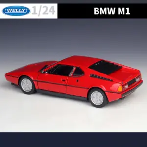 Red BMW M1 1:24 Diecast Model Car 12 Sd25ef7bc4c034b0e922168d1411e9285W