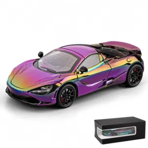 Red McLaren 720S 1:24 Diecast Model 17 Sd273b6bd6aa245cc83522c1c6d519a2aY