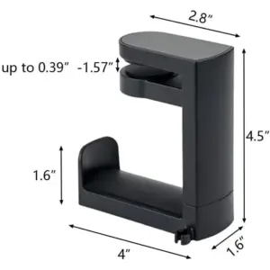 Black Adjustable Headphone Stand for Desktops 12 Sd28227e579b540f9aabc8a9c1113872dr