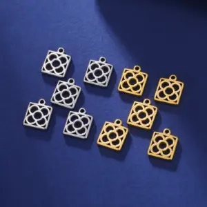 Set of 5 Stainless Steel Jewelry Charms 13 Sd283aff9015849d885198628de4acc10D