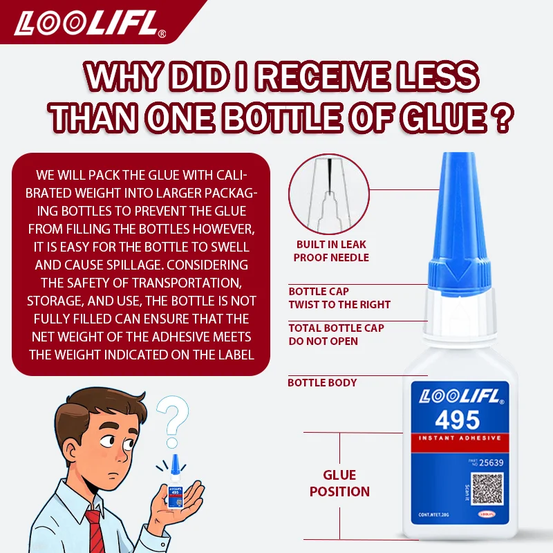 High-Strength 20ml Instant Glue for Multi-Material Bonding 6 High-Strength 20ml Instant Glue for Multi-Material Bonding - Image 6