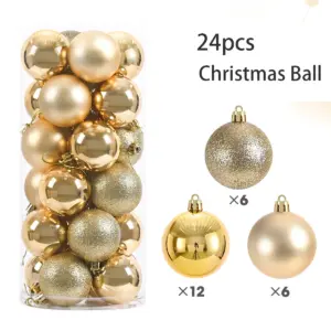 Colorful Christmas Ornament Set – 24 Pieces 15 Sd2bd549c9d8849139746c7999a23ccbb4