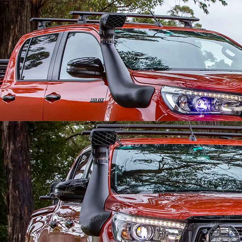 Toyota Hilux Revo 2015-2020 Snorkel Kit Black 3 Toyota Hilux Revo 2015-2020 Snorkel Kit Black - Image 3