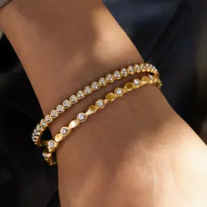 Elegant Stainless Steel Rhinestone Cuff Bracelet 9 Sd2e3edc957364393a8ea2230516fca31y