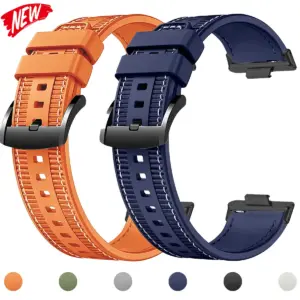 Vibrant Silicone Band for Huawei Watch Fit 3/4 Pro