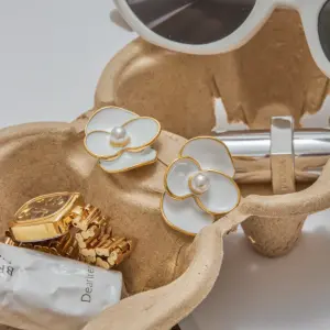 Elegant Stainless Steel Floral Drop Earrings 12 Sd2f87a5029ca4028ae4c24c987499fc6Y