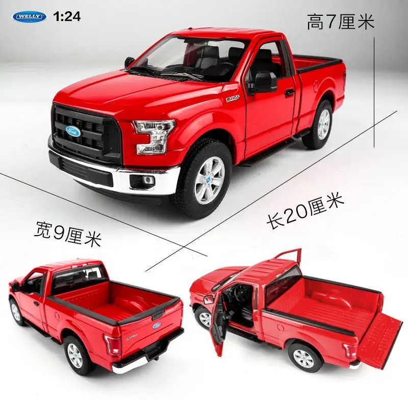 WELLY 1:24 Ford F150 Diecast Model 3 WELLY 1:24 Ford F150 Diecast Model - Image 3