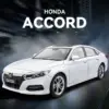 1:24 Honda Accord Miniature Model in White