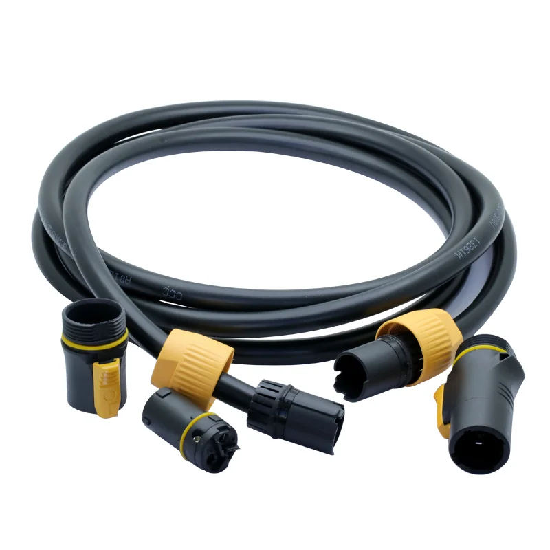 Durable Locking Power Extension Cable 1-10m 6 Durable Locking Power Extension Cable 1-10m - Image 6