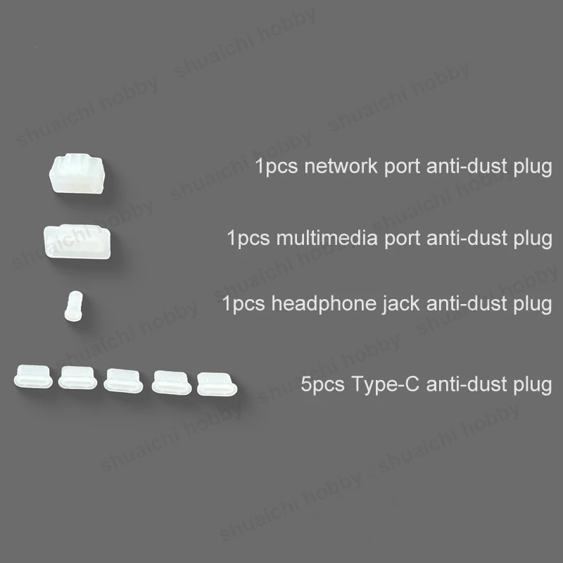 Mac Mini 2024 Silicone Dust Plug Set 4 Mac Mini 2024 Silicone Dust Plug Set - Image 4