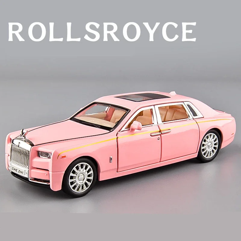 Pink 1:32 Scale Rolls-Royce Phantom Model 9 Pink 1:32 Scale Rolls-Royce Phantom Model - Image 9
