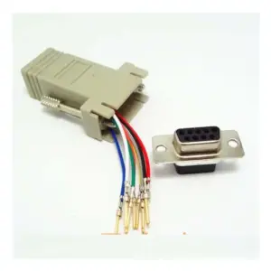 DB9 to RJ45 RS232 Adapter Set (10 Pack) 4 Sd32f88f2e35d4783a4d81c2d200cb887C