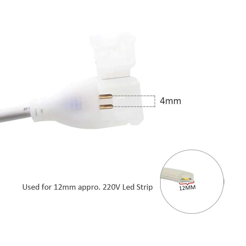 220V EU Power Switch Cord for LED Strips 2 220V EU Power Switch Cord for LED Strips - Image 2