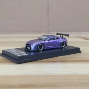 Nissan GTR R35 Die-Cast Model 1:64 Purple