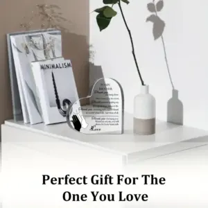 Brother Appreciation Heart Plaque for Desk 10 Sd367b96e2a264efea84e9b89d6383ac5z