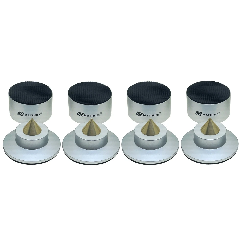Aluminum Shock Spike Isolation Feet Set 8 Aluminum Shock Spike Isolation Feet Set - Image 8