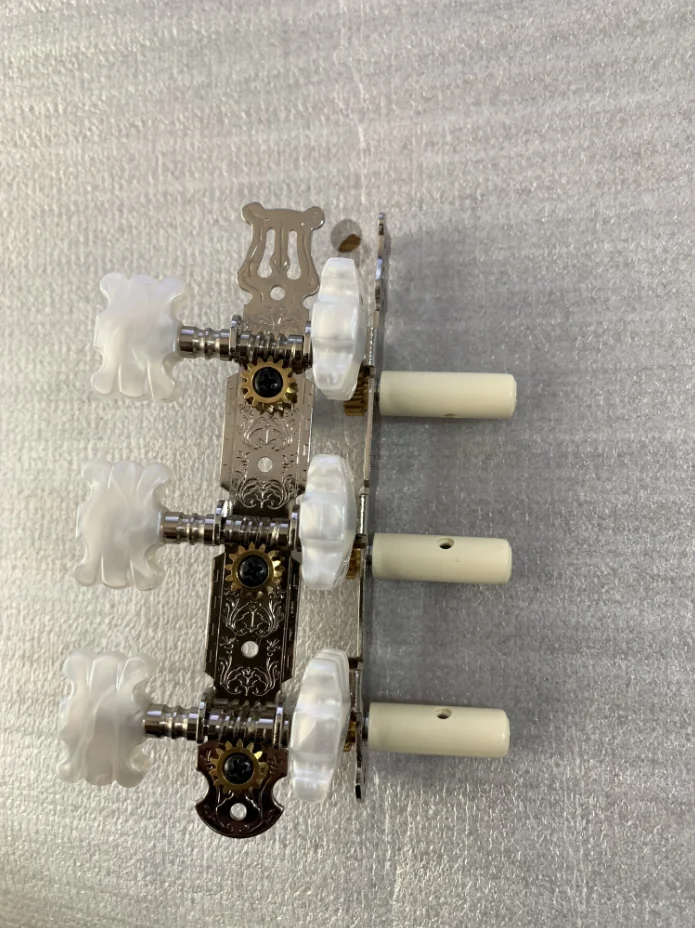 Classical Guitar Tuning Machine Heads Set AFD-018CP 2 Classical Guitar Tuning Machine Heads Set AFD-018CP - Image 2