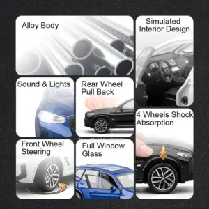 1:32 Scale Diecast BMW X3 M Miniature Model 11 Sd3923110b5ef475089d9ae89f7dd0e481