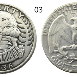 Vintage-Inspired Zombie Skeleton Coin 11 Sd39d0dd188944b08ac509839b8fc9bbfv