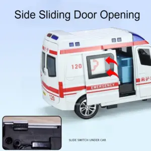1:32 Scale Diecast Ambulance Model 13 Sd3c9ca8a10de468fb0ac6a5847d63cd8W