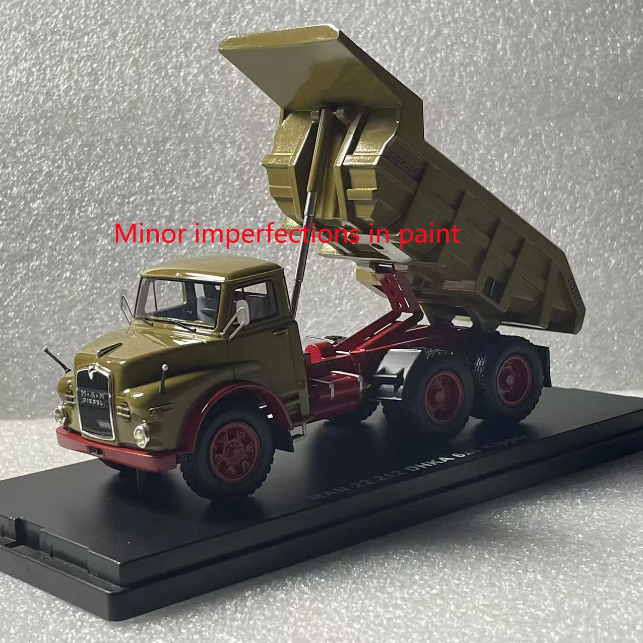 Vintage 6x6 Resin Dump Truck Model 8 Vintage 6x6 Resin Dump Truck Model - Image 8