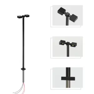 HO Scale Metal Street Lamps Set of 10 8 Sd3eecb05c2e94a0ababefba2a6e684a19