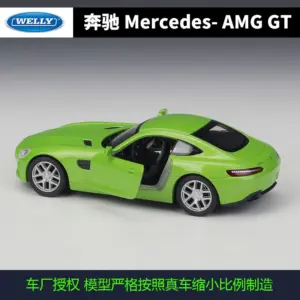 Vibrant Lime Green Mercedes-AMG GT Model Car 9 Sd3f9c0af7da54662b3631582566d205cN