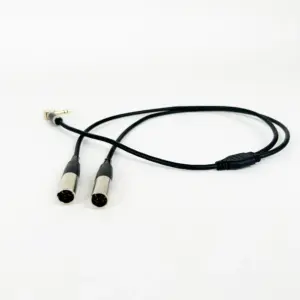 High-Quality 3.5mm to Dual XLR Y-Cable 10 Sd3fb622314e146189b9fd1256325ea0eW