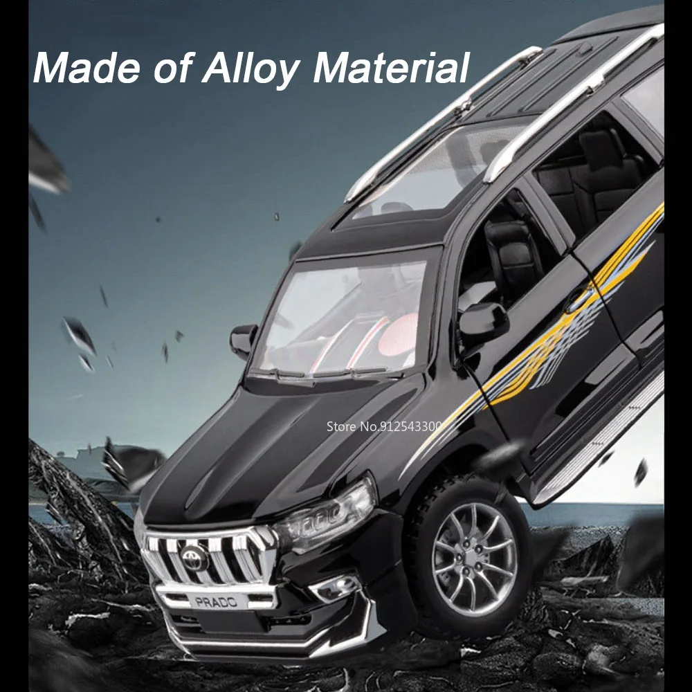 1:24 Scale Prado RC Off-Road SUV Model 3 1:24 Scale Prado RC Off-Road SUV Model - Image 3