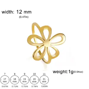 Elegant Floral Ring for Women and Girls 14 Sd408dd50f4b24ea69f3cee57419f6476q