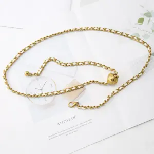 Elegant 110cm Metal Waist Chain in Black & White 10 Sd40bfba725bb4b1ba84fa0306338e04fz
