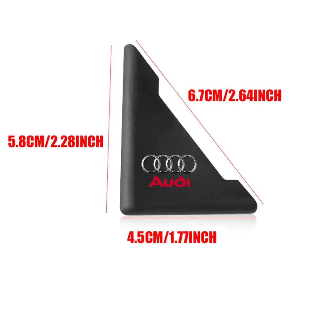 Black Corner Bumper Covers Set for Vehicles 3 Black Corner Bumper Covers Set for Vehicles - Image 3