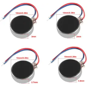 Set of Five Micro DC Vibration Motors 10x2-3.4mm 7 Sd41d627f796440fa819cb9c7e937d25cP