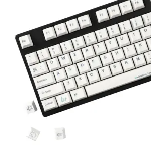 Ocean-Themed 131 PBT Keycap Set for Mechanical Keyboard